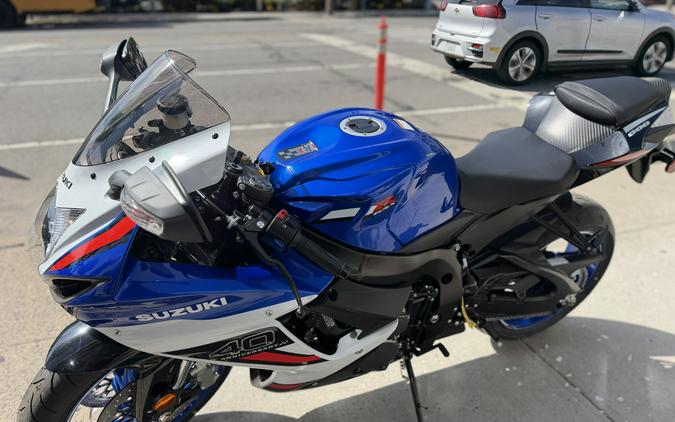 2026 Suzuki Motor of America Inc. GSX-R600Z 40th Anniversary Edition