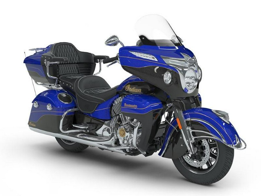 2018 Indian Motorcycle® Roadmaster® Elite ABS Cobalt Candy / Black Crystal w/ 23K Gold Trim