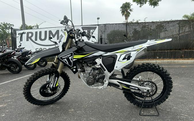 2025 Triumph TF 450-RC Edition
