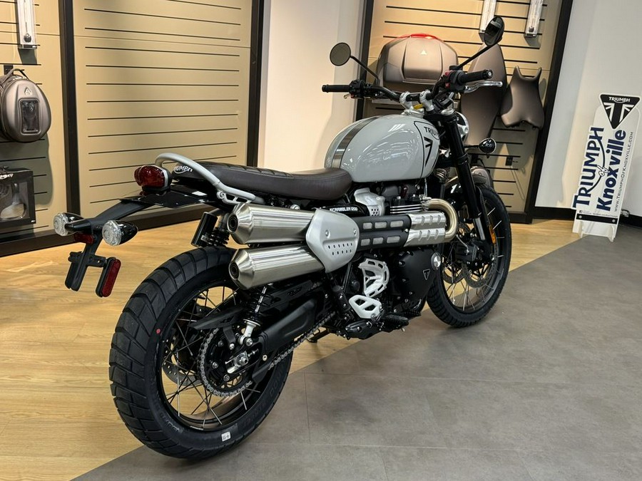 2024 Triumph Scrambler 1200 X Ash Grey