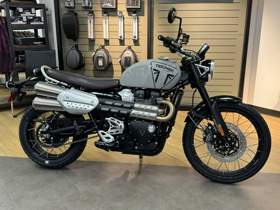 2024 Triumph Scrambler 1200 X Ash Grey