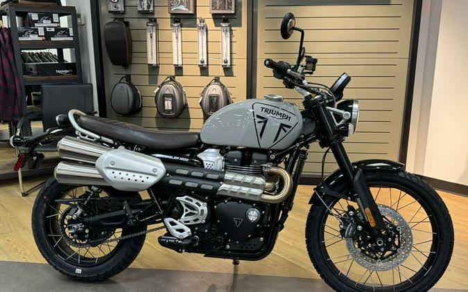 2024 Triumph Scrambler 1200 X Ash Grey