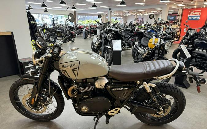 2024 Triumph Scrambler 1200 X Ash Grey