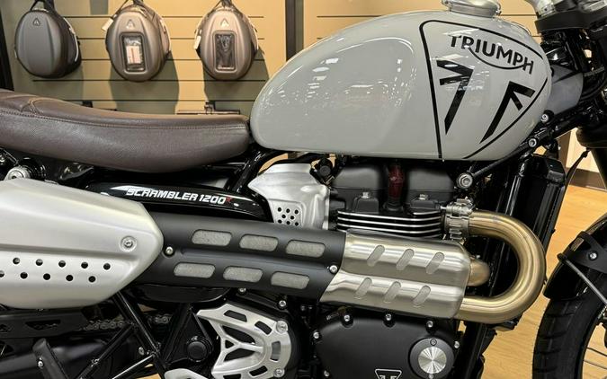 2024 Triumph Scrambler 1200 X Ash Grey