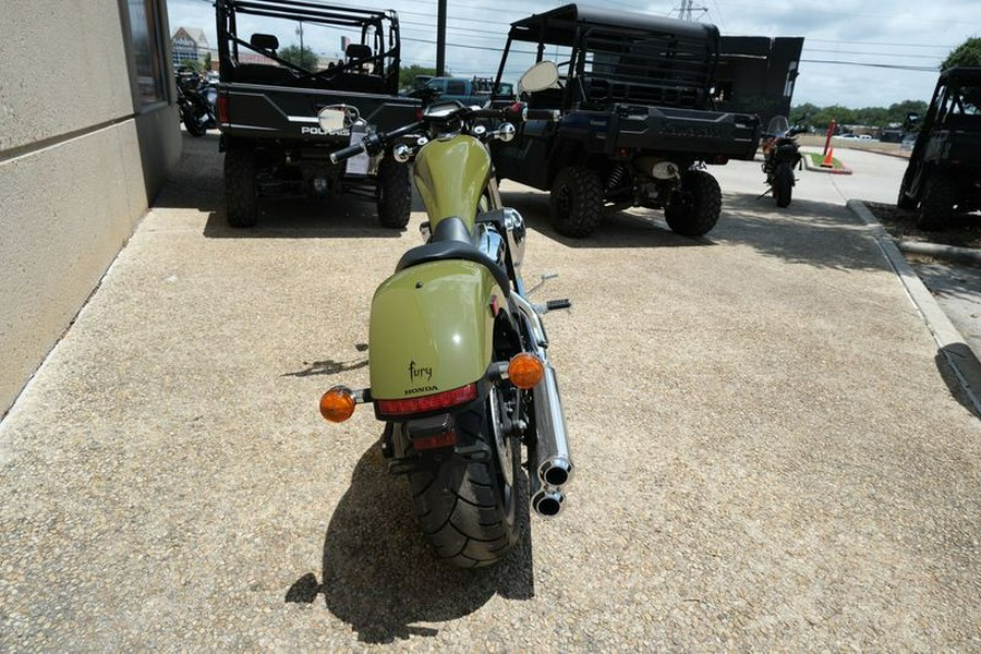 New 2024 HONDA FURY ABS ADVENTURE GREEN