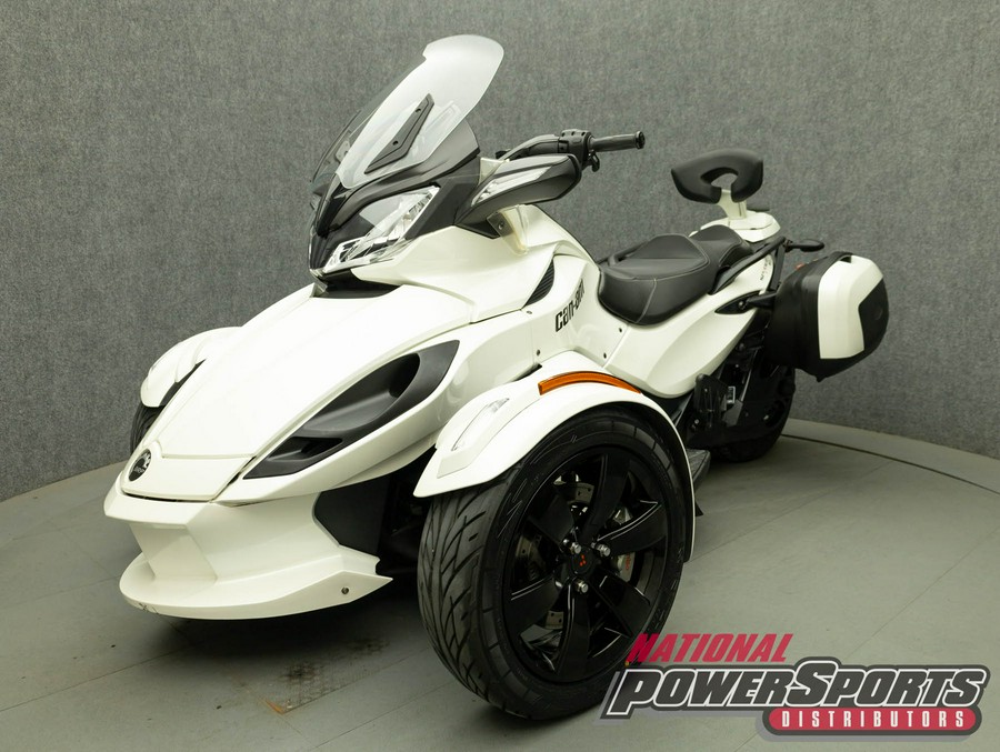 2013 CAN-AM SPYDER ST SE5 LIMITED TRIKE W/ABS