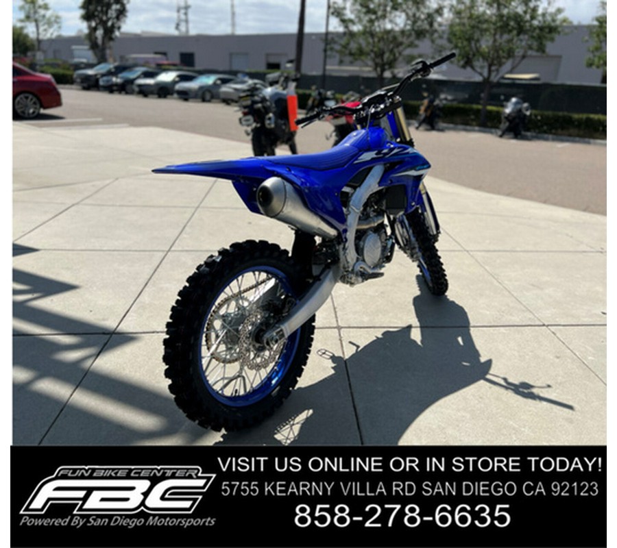 2026 Yamaha YZ 250F Team Yamaha Blue