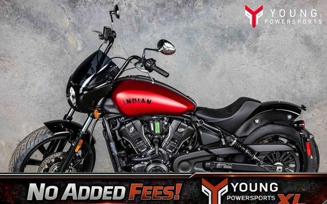 2025 Indian Sport Scout Sixty Limited Sunset Red Smoke