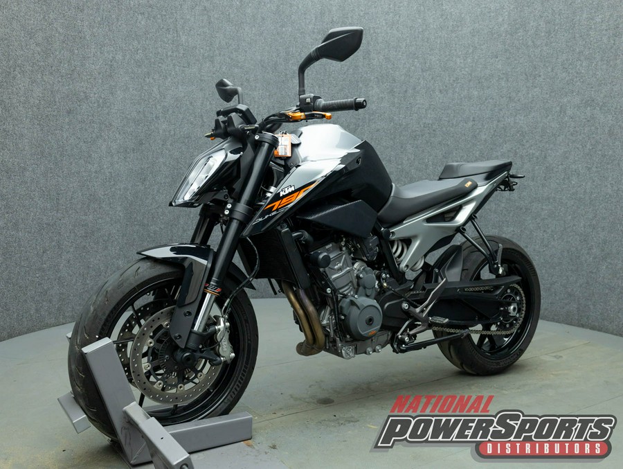 2019 KTM 790 DUKE W/ABS
