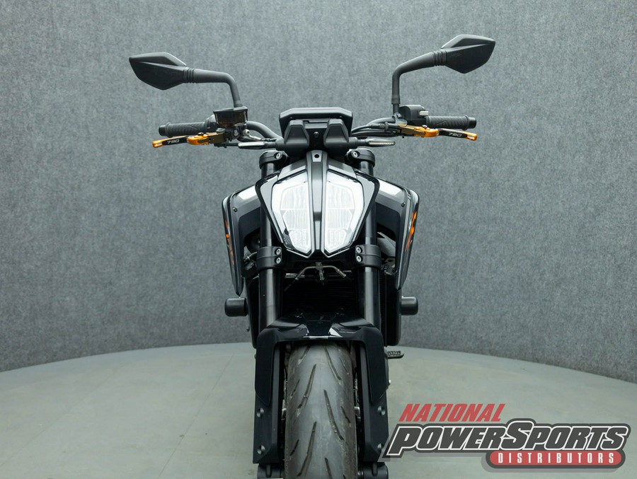2019 KTM 790 DUKE W/ABS