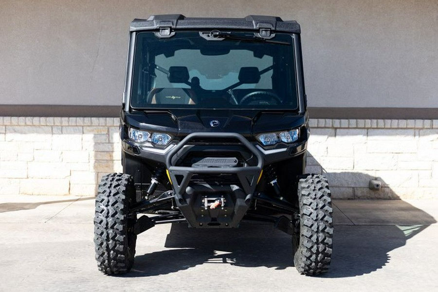 New 2024 CAN-AM DEFENDER MAX LONE STAR CAB HD10 NIGHT BLACK