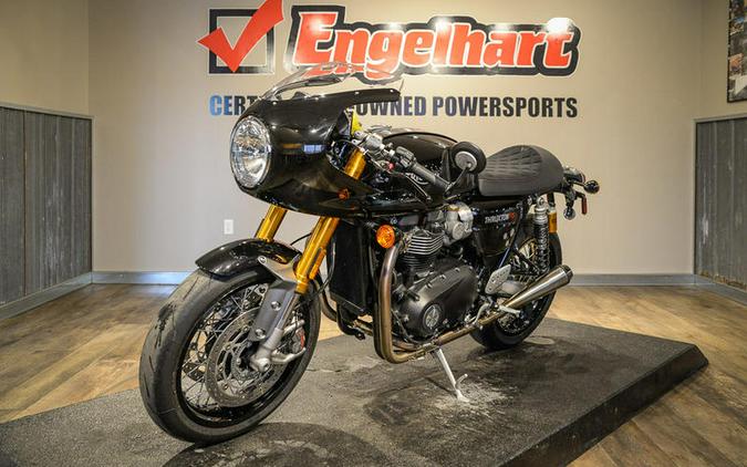 2022 Triumph Thruxton RS Jet Black