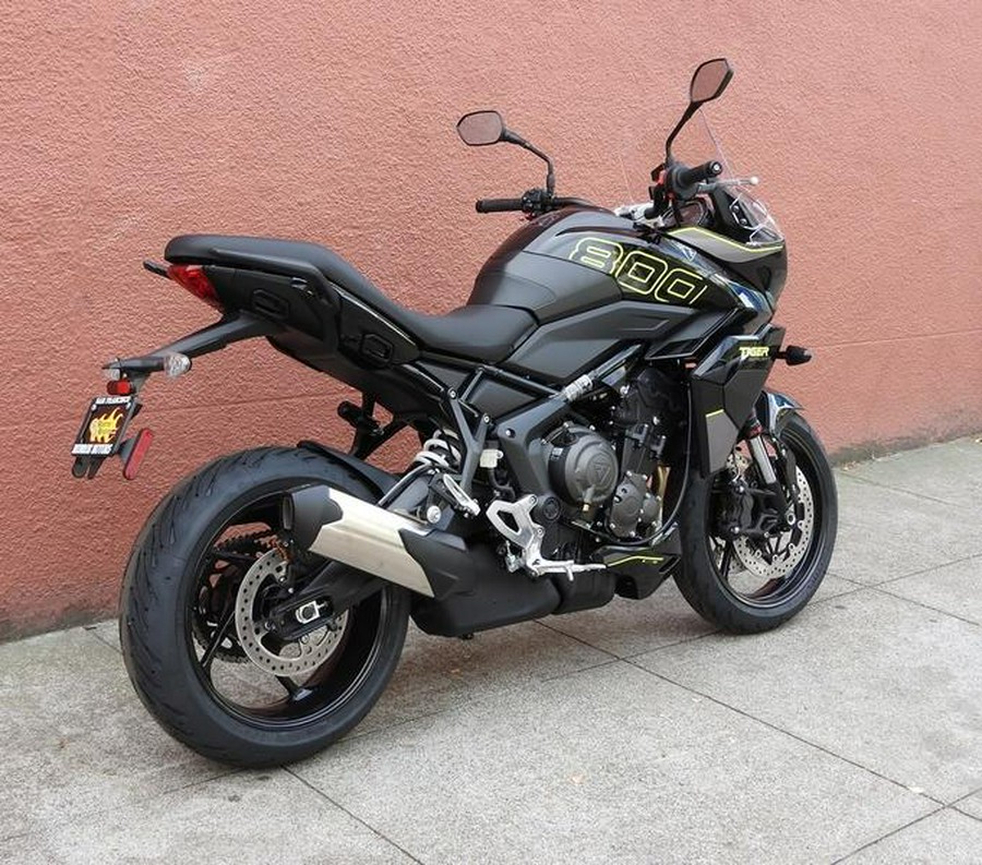 2026 Triumph Tiger Sport 800 Sapphire Black