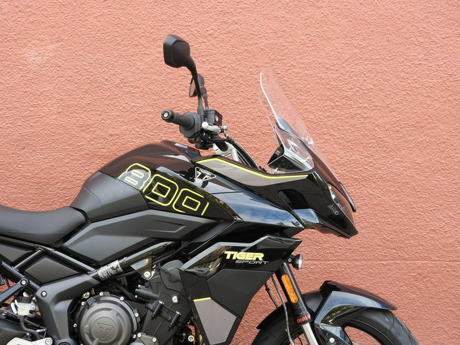 2026 Triumph Tiger Sport 800 Sapphire Black