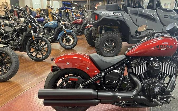 2024 Indian Motorcycle® Chief Dark Horse® Sunset Red Metallic