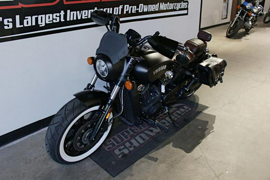 2021 Indian Motorcycle® Scout® Bobber ABS Thunder Black