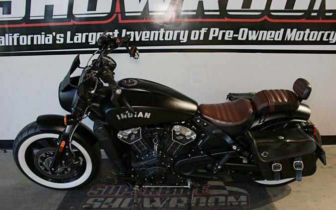 2021 Indian Motorcycle® Scout® Bobber ABS Thunder Black