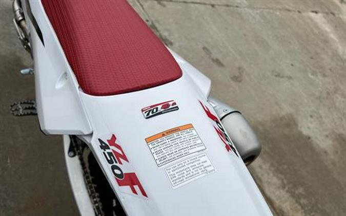 2026 Yamaha YZ450F 70th Anniversary Edition