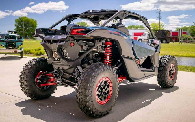 2026 Can-Am® Maverick X3 X ds Turbo RR Dusty Navy_4.5 in