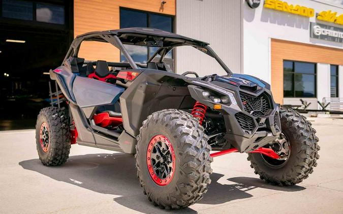 2026 Can-Am® Maverick X3 X ds Turbo RR Dusty Navy_4.5 in