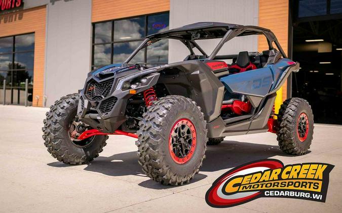2026 Can-Am® Maverick X3 X ds Turbo RR Dusty Navy_4.5 in