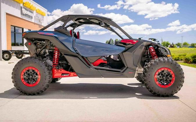 2026 Can-Am® Maverick X3 X ds Turbo RR Dusty Navy_4.5 in