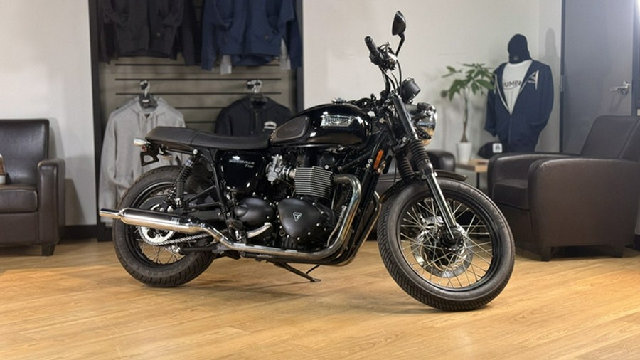 2014 Triumph Bonneville T100 Black