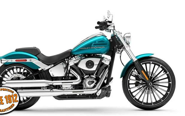 2026 Harley-Davidson® Breakout® Teal Thunder Chrome Trim