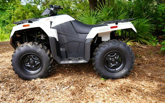 2023 TRACKER OFFROAD 450 WHITE