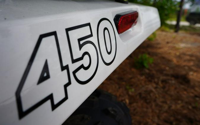 2023 TRACKER OFFROAD 450 WHITE