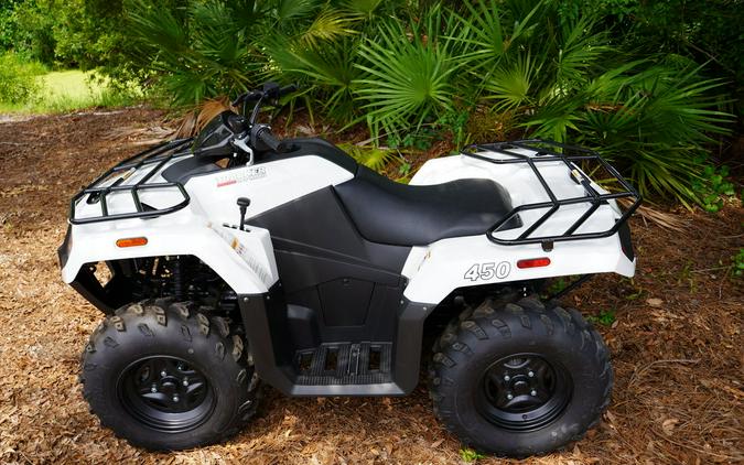 2023 TRACKER OFFROAD 450 WHITE