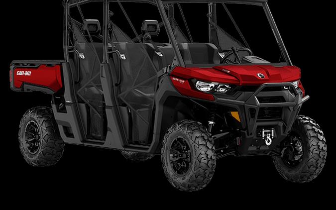 New 2024 CAN-AM DEFENDER MAX XT HD9 FIERY RED