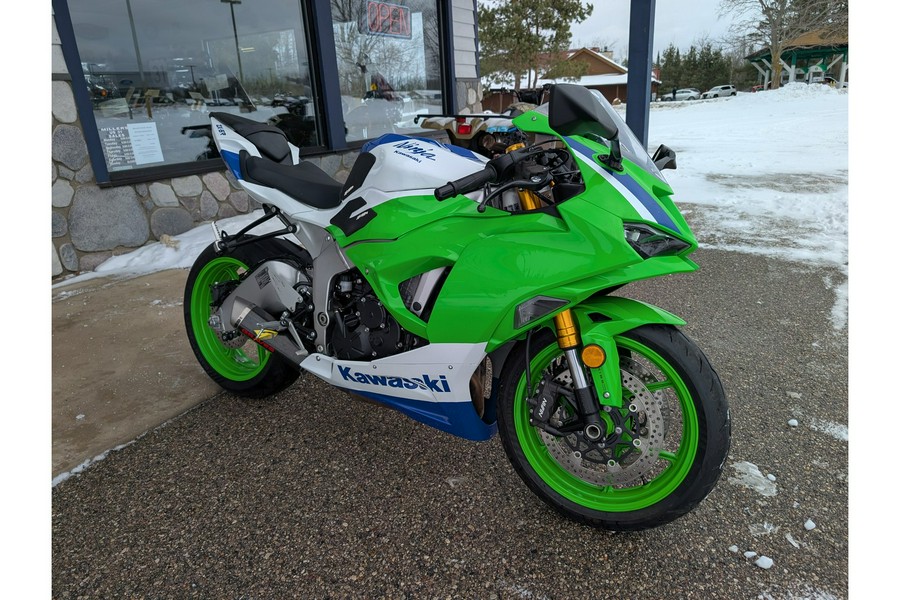 2024 Kawasaki Ninja ZX-6R 40th Anniversary Edition ABS