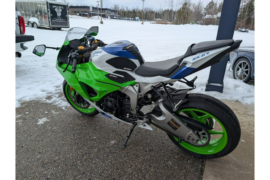 2024 Kawasaki Ninja ZX-6R 40th Anniversary Edition ABS