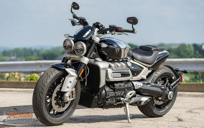 2023 Triumph Rocket 3 R Chrome Edition Jet Black