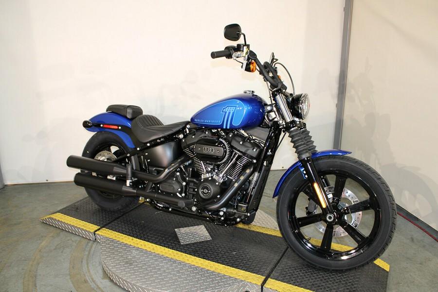 New 2024 Harley-Davidson Street Bob 114 Cruiser FXBBS Motorcycle For Sale In Miami, Florida