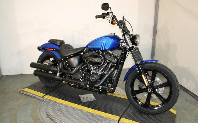 New 2024 Harley-Davidson Street Bob 114 Cruiser FXBBS Motorcycle For Sale In Miami, Florida