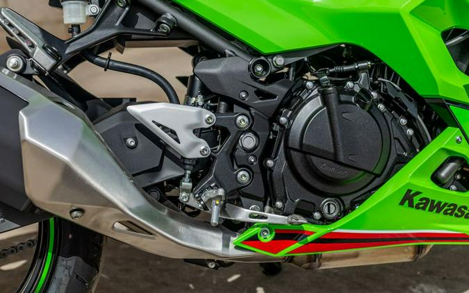 New 2024 KAWASAKI NINJA 500 KRT EDITION SE ABS LIME GREEN AND EBONY