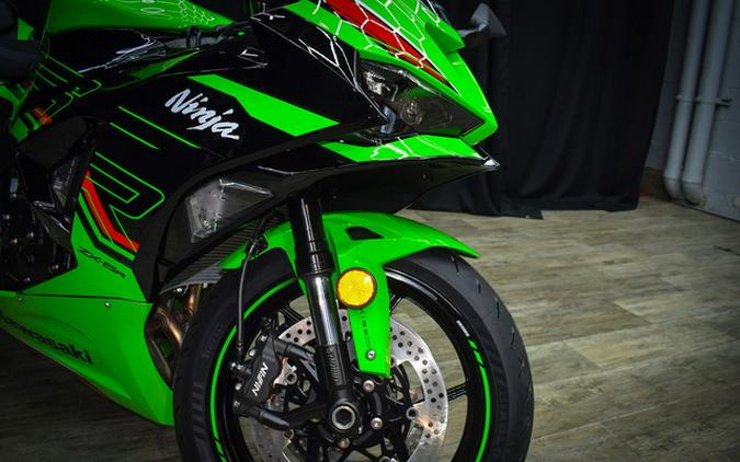 2024 Kawasaki Ninja ZX-6R KRT Edition Metallic Flat Spark BlackEbony