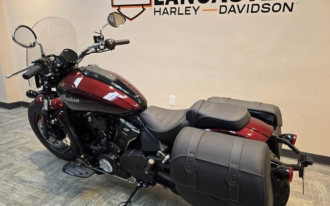 2025 Indian Motorcycle Super Scout® Limited + Tech Maroon Metallic With Graphics