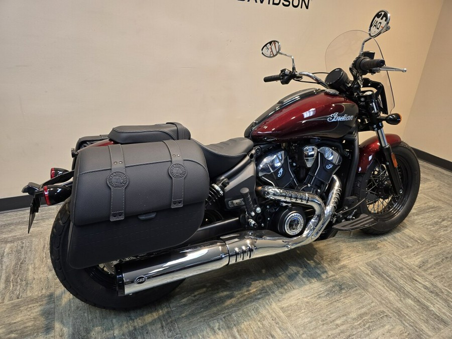 2025 Indian Motorcycle Super Scout® Limited + Tech Maroon Metallic With Graphics