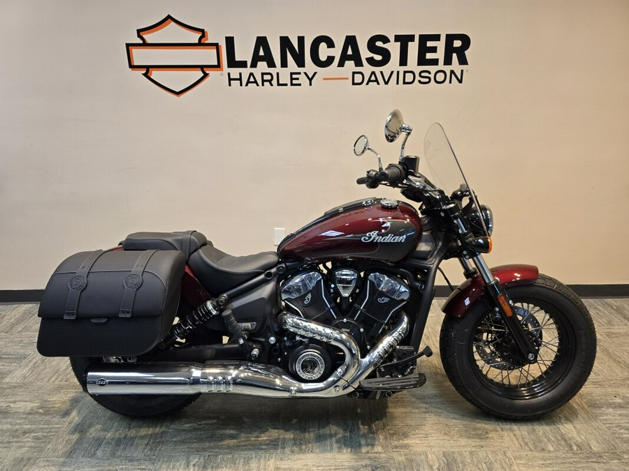 2025 Indian Motorcycle Super Scout® Limited + Tech Maroon Metallic With Graphics