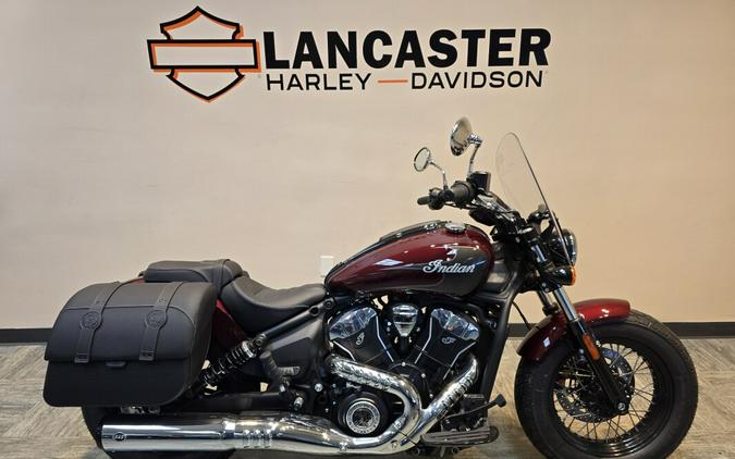 2025 Indian Motorcycle Super Scout® Limited + Tech Maroon Metallic With Graphics