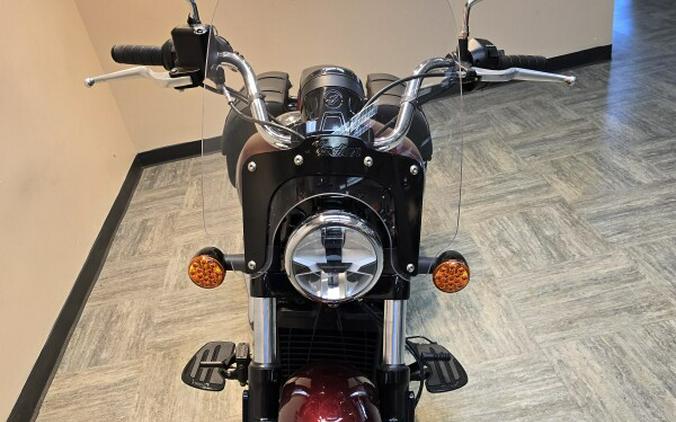 2025 Indian Motorcycle Super Scout® Limited + Tech Maroon Metallic With Graphics