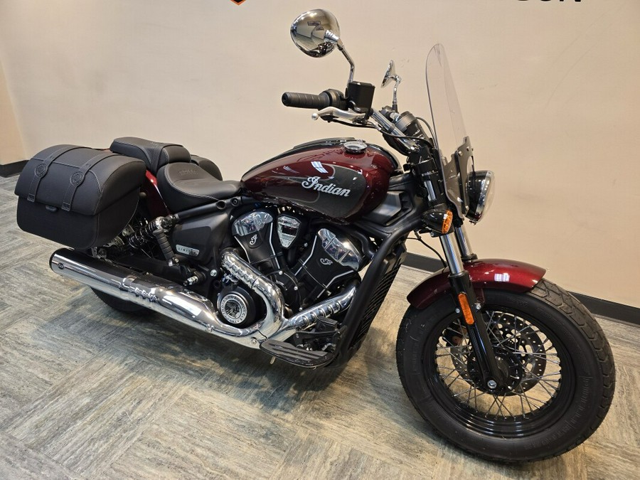 2025 Indian Motorcycle Super Scout® Limited + Tech Maroon Metallic With Graphics
