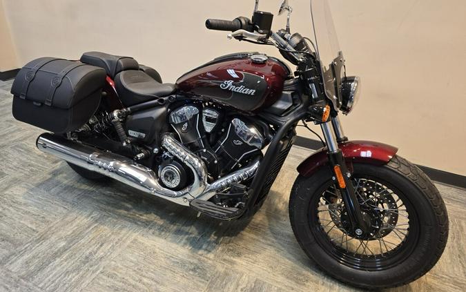 2025 Indian Motorcycle Super Scout® Limited + Tech Maroon Metallic With Graphics