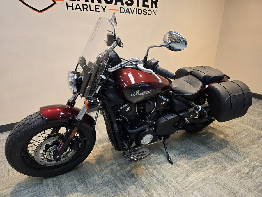 2025 Indian Motorcycle Super Scout® Limited + Tech Maroon Metallic With Graphics
