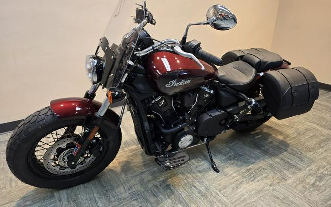 2025 Indian Motorcycle Super Scout® Limited + Tech Maroon Metallic With Graphics