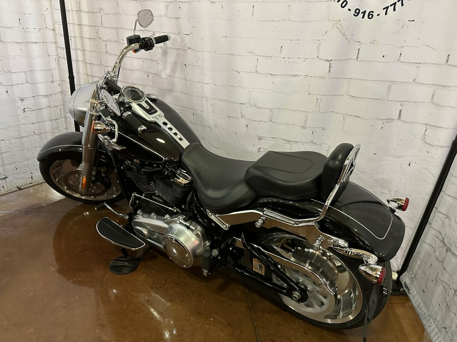2018 Harley-Davidson Fat Boy 114 FLFBS Black Tempest