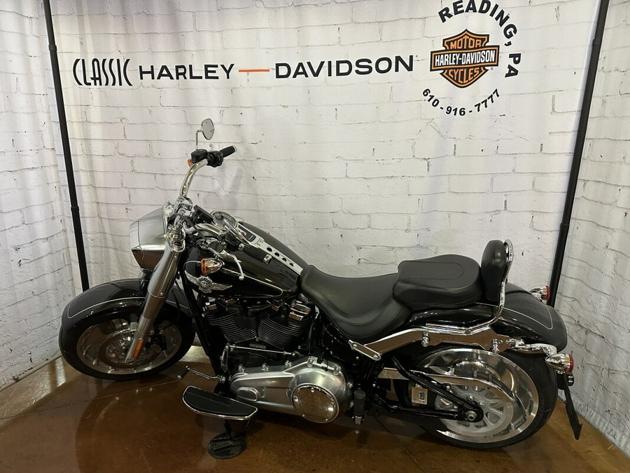 2018 Harley-Davidson Fat Boy 114 FLFBS Black Tempest